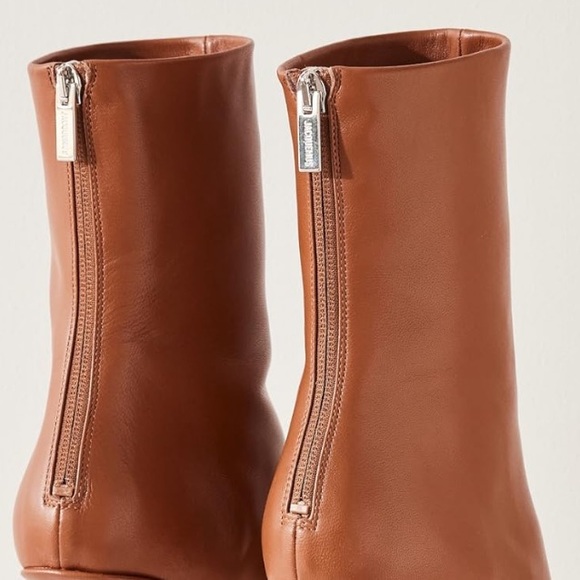 Jacquemus Tan Square Toe Boots - Picture 6 of 16